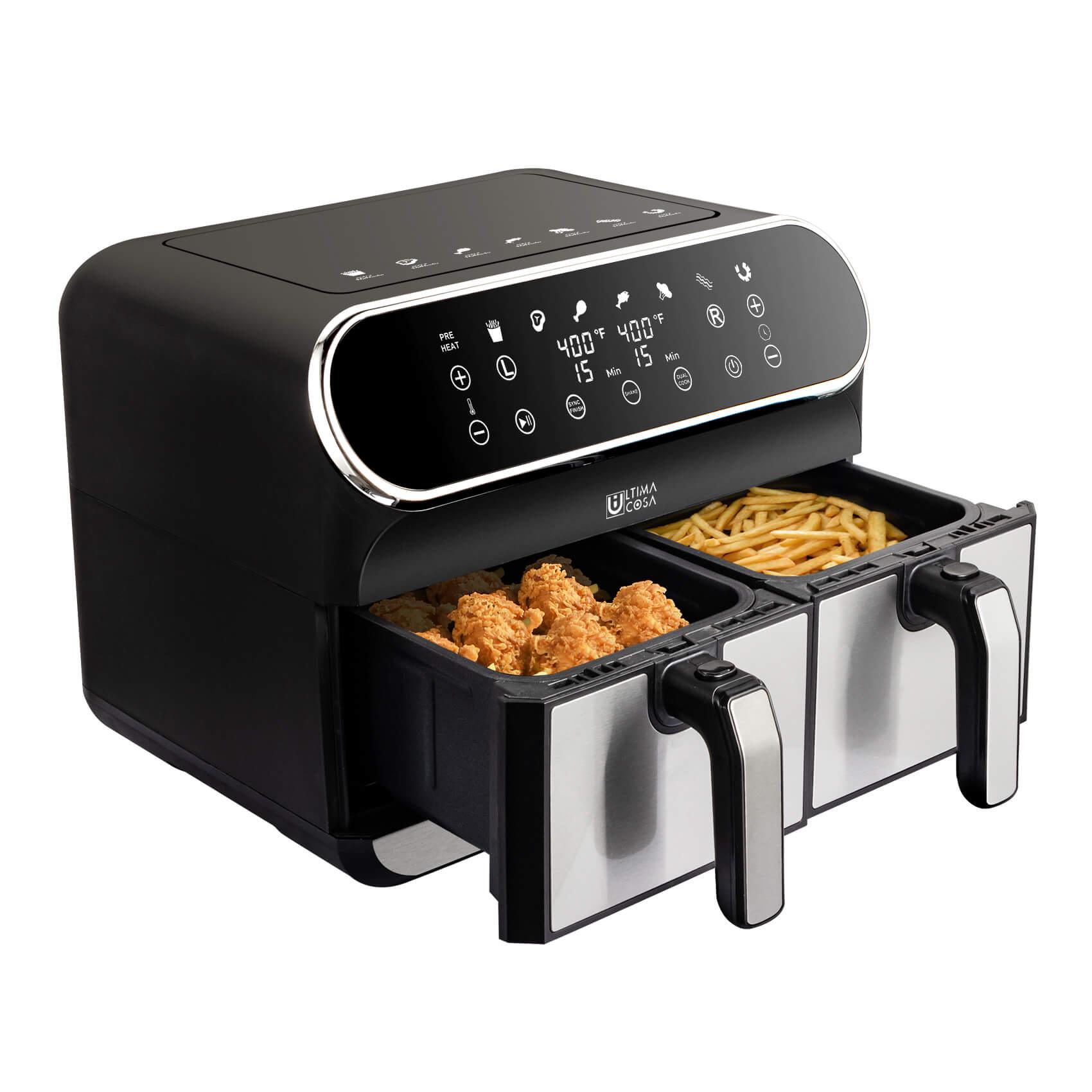 Ultima Cosa Preso Luxe 8L / 8.5QT Dual Air Fryer - BestBuy Exclusive - Ultima Cosa